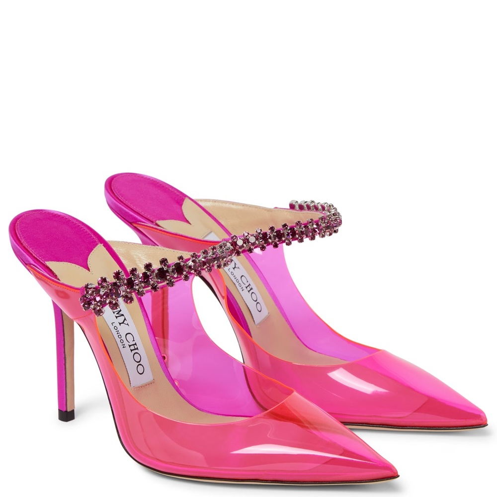 Jimmy Choo Bing Pink Plexi 41